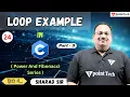 Loop Example in C Language Part-3 Write a Program Power and Fibonacci series in C Tpoint Tech
