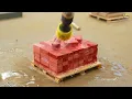 Building Mini Bus Stand for FlixBus | Miniature Village Build @sanocreator