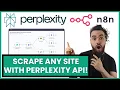 Access Perplexity API In n8n To Scrape Live Website Data Through HTTP Request Authorization