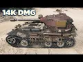 VK 72 01 K 14K DMG 9 KILLS WoT Gameplay