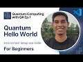 Quantum Hello World Program using Q Quantum with Q Ep 1
