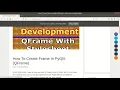 5 PyQT5 - QFrame