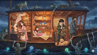 trapped on a fishing boat surrounded by zombies during the apocalypse coca u0026 ken cozy