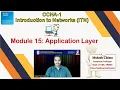 CCNA ITN - Module-15 Application Layer