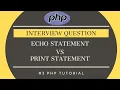 Echo vs Print PHP Use cases Differences How are echo and print different in PHP