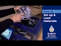 How to set up and load materials BradyJet J7300 Industrial Inkjet Label Printer