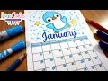 DIY - JANUARY CALENDAR
