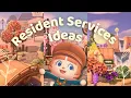 15 Ways to Decorate Around Resident Services in Animal Crossing
