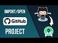 How to import Github project in Android Studio Step by step