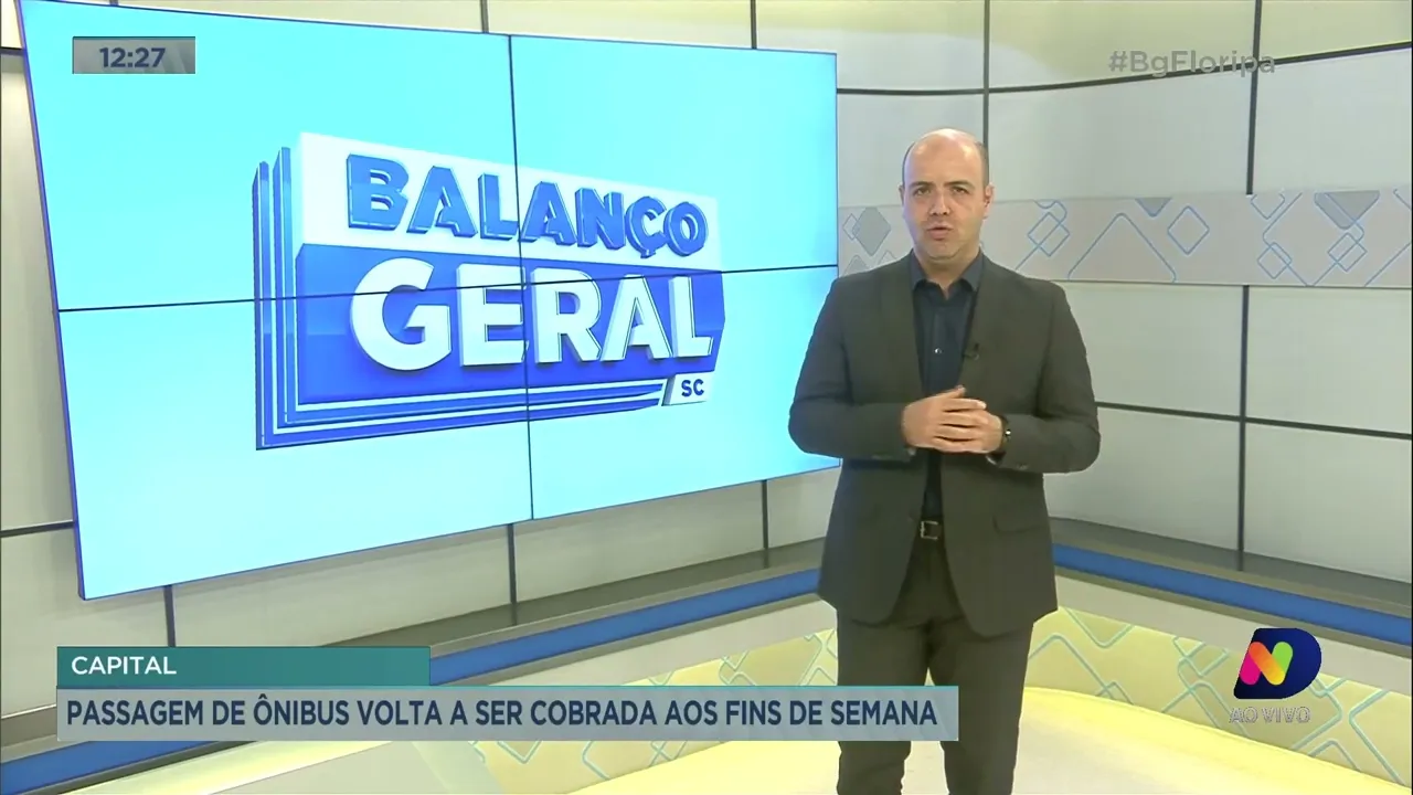 Passagem de ônibus volta a ser cobrada aos fins de semana em Florianópolis