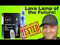 Color Changing Lava Lamp Review 17 LED Colors Remote Control