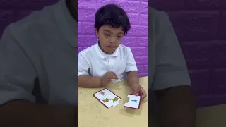 نجوم الأرقام بطل متلازمة داون يتقن تركيب بازل الأرقام والكمية بذكاء وتميز 