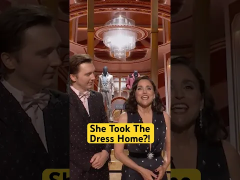 Julia Louis-Dreyfus Has a Confession About Her Oscars Dress
