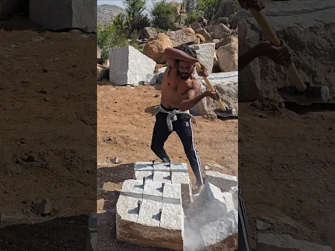 Super Fast Granite Installation Technique | Professional Kitchen