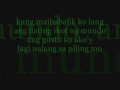 Download Lagu Kung Maibabalik Ko Lang - Gagong Rapper with Lyrics (rap)
