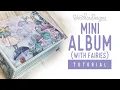 Mini Album Tutorial Winter Fairies Album Winter Fairies Crafting Printables Kit
