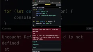 JavaScript for in loop JavaScript Basics for loop ES5 features