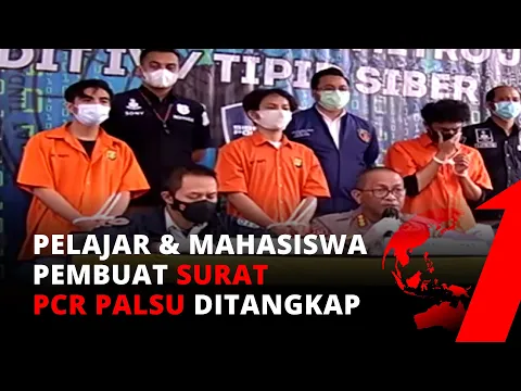 Polda Metro Bekuk Tiga Tersangka Pembuat Surat PCR Palsu, Pelaku Masih Pelajar dan Mahasiswa | tvOne