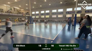 Yessah VBC 13u Bla vs ESA Black 2026 08 15
