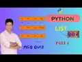 Python List with List Functions Python Tutorials for Beginners