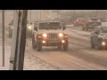 Heavy snowfall in Elyria creating treacherous driving conditions