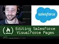 Editing Salesforce Visualforce Pages - Live Coding with Jesse