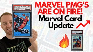 Marvel PMG S are on Fire Marvel Comic Cards Market Update Population reports