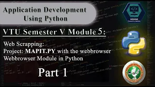 Application Development Using Python VTU 5th SEM Module 5 18CS55 - Part 1
