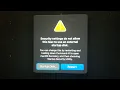Security Settings do not allow this Mac to use an external startup disk SOLVED 2021