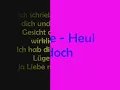 Lafee - Heul doch (Lyrics)