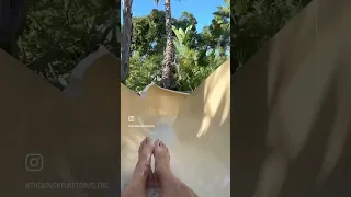 Adventure #39 of 57 – Playing on the warterslides at Hyatt Regency Mission Bay Spa and Marina