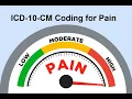ICD-10-CM Coding for Pain