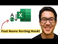 How To Put Names In Alphabetical Order On Excel Fast and Easy