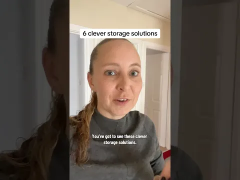 Smart storage around the home #storage #storagesolutions #smallspaceliving