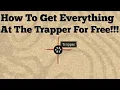 RDR2 How to get everything at the Trapper for FREE no pelts or Legendary Animals required STORY
