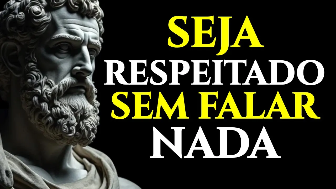 COMO IMPOR RESPEITO SEM DIZER UMA PALAVRA (LINGUAGEM CORPORAL) | ESTOICISMO 🏛️