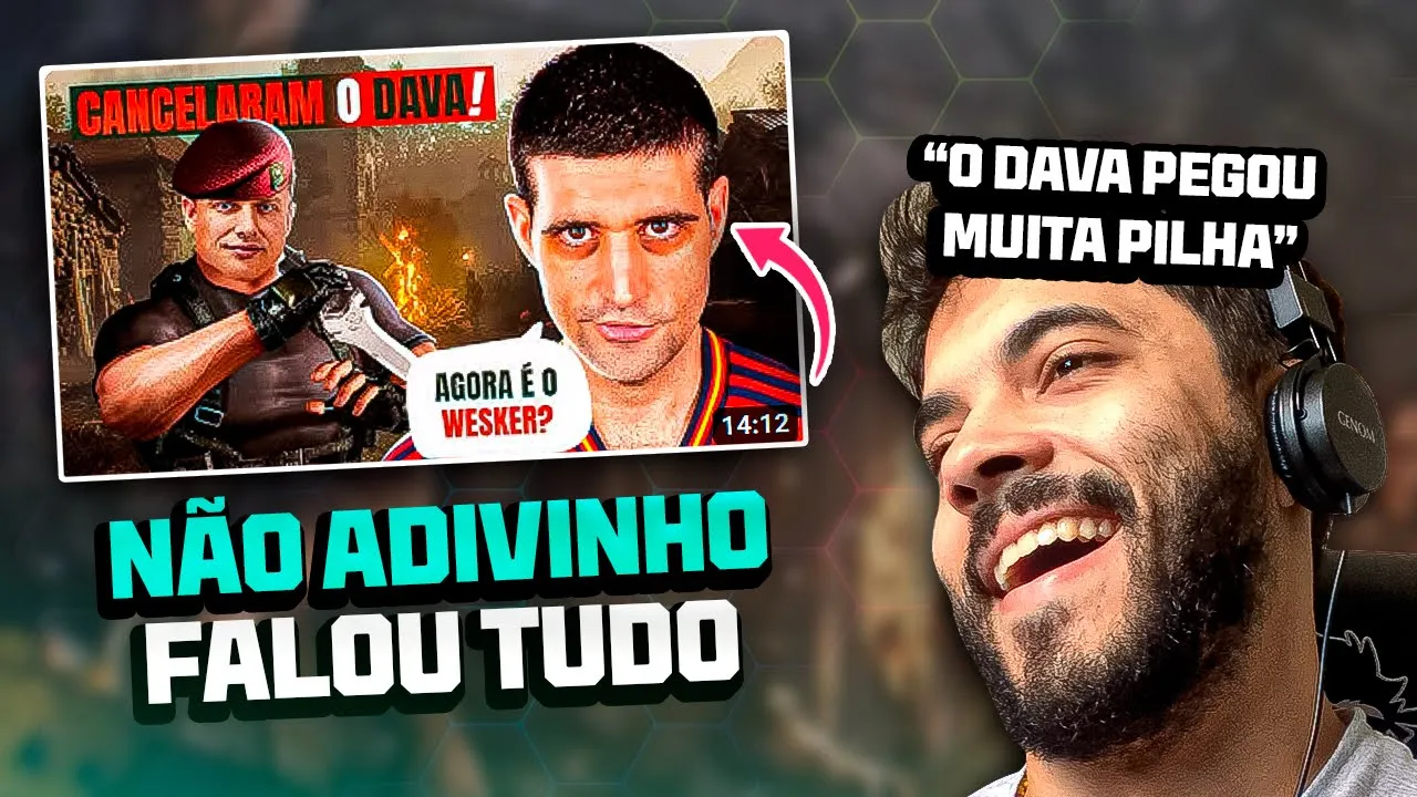 NÃO ADIVINHO FALOU TUDO SOBRE O DAVY JONES | REACT - Combo Gamer