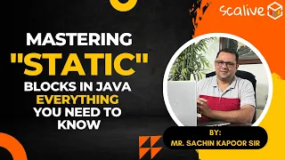 Static Blocks in Java OOPs Placement Series