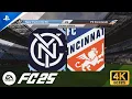 FC 25 Gameplay - New York City FC vs FC Cincinnati - MLS Full Match