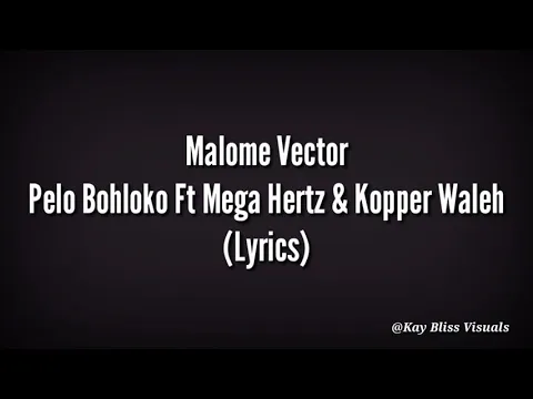 Download MP3 Malome Vector - Pelo Bohloko Ft Mega Hertz & Kopper Waleh(Official Lyric Video)