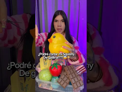 Podré: CORTAR✂️ y DAÑAR MI SQUISHY FAVORITO DE GALLINA?🤯🐔