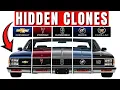 How GM Fooled America With One Car Five Badges