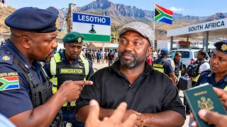 🇿🇦😱 SOUTH AFRICA EXPOSES NIGERIAN MAN CLAIMING TO BE FROM LESOTHO! 🇳🇬🔥