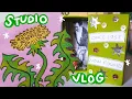 dandelion patches and a pocket shrine studio vlog