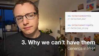 Why we can t have generics in PHP Generics in PHP