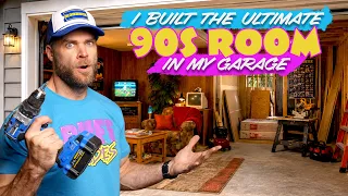 I Built The Ultimate 90s Room In My Garage