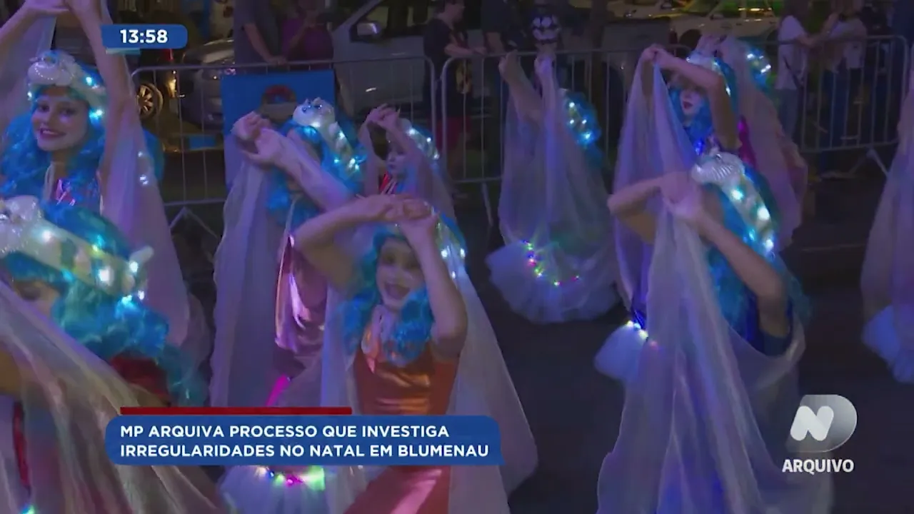 MP arquiva processo que investiga irregularidades no natal em Blumenau