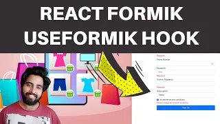 React Formik Tutorial Part-5 useFormik React Hook useFormik Vs Formik Formik Forms in React