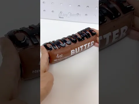 Chocolate Butter Squishy DIY with Nano Tape! #실리콘테이프 #Halloween #taba Squishy #craft #papercraft