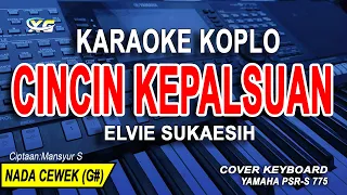 cincin kepalsuan karaoke koplo nada wanita elvie sukaesih 